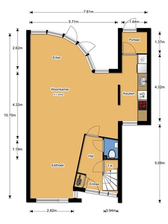 Medium property photo - Valetaweg 60, 1326 MD Almere